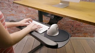 UPLIFT Desk Keyboard Trays [upl. by Sandstrom]