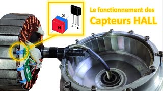 Tout savoir sur le fonctionnement dun moteur de trottinette  vélo électrique  Les CAPTEURS HALL [upl. by Sinai673]