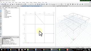 Etabs day 18 Part 1Edit frames or beam colum [upl. by Kind]