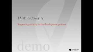 Coverity IAST Demo [upl. by Jolanta881]