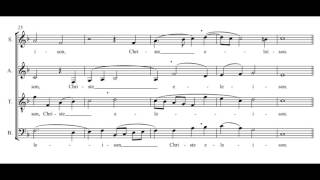 Palestrina Missa Aeterna Christi munera  Kyrie [upl. by Hgielrak]