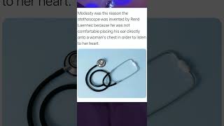 René Laennec invented the stethoscope for modesty avoiding direct ear contact with a woman’s chest [upl. by Ylicic]