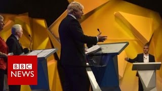 Highlights of BBCs EU Great Debate  BBC News [upl. by Bettzel844]