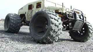 ShengQi Hummer 15th Petrol RC Monster Truck [upl. by Nireil]