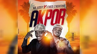 Mr Assey  Akpor ft Lemed Lhéritier audio officiel [upl. by Allayne138]