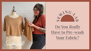 Do You Really Have to Prewash Your Fabric [upl. by Esylle646]