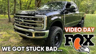 OFFROAD FUN with FOX FactoryThe Ford F150 Got STUCK [upl. by Towney493]