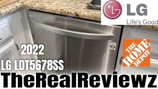 LG DISHWASHER  LDT5678SS  REVIEW AND INSTALLATION [upl. by Fannie875]