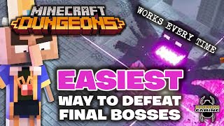 How to Beat the FINAL BOSS  Heart of Ender ► Minecraft Dungeons [upl. by Roxine54]