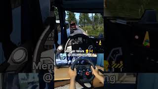 Men At Work ETS2 EP240  Logitech g29 gameplay shorts [upl. by Safoelc]