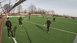 Omschakeling A  V \ V  A  Geïsoleerd Keeperstraining  The Dutch Goalkeepers Academy [upl. by Nnayar]