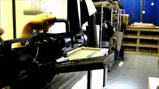 CAW M134 MINIGUN 試射動画 [upl. by Sower]