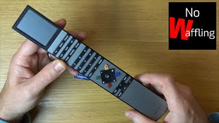 How to Change Batteries on BampO Beo4 Remote Control  How to Open Back Battery Cover [upl. by Fernandina462]