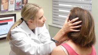 1st Annual Melanoma Awareness Seminar  Amy Fanega PAC Conducting a Skin Cancer Screening [upl. by Monreal]