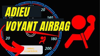 Voyant dairbag allumé  comment leffacer [upl. by Sesylu]