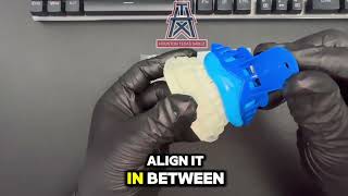 How to make a teeth mold or teeth impression for custom gold grillz [upl. by Collen]