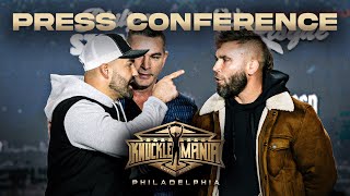 BKFC KNUCKLEMANIA V PHILADELPHIA PRESS CONFERENCE  LIVE [upl. by Nadnarb817]