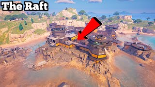 NEW The Raft Location Gameplay  Fortnite Looting Guide [upl. by Calvina24]