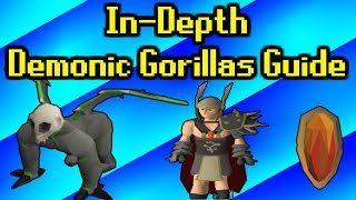 InDepth Demonic Gorilla Guide  OSRS [upl. by Bessie916]