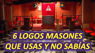 ¡6 SÍMBOLOS MASONES QUE VES TODOS LOS DÍAS Y NO TE HABÍAS DADO CUENTA [upl. by Genvieve]