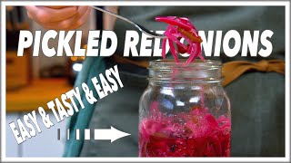 How to Make Pickled Red Onions Recipe  Glen And Friends Cooking [upl. by Einohtna869]