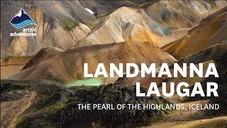 Hiking in Landmannalaugar Iceland  2016 HD [upl. by Auohc]