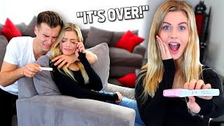 Telling My BOYFRIEND Im Pregnant Prank Emotional [upl. by Candis]