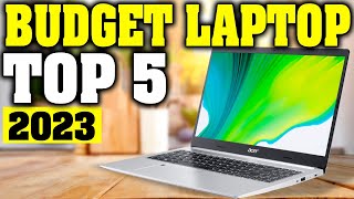 TOP 5 Best Budget Laptop 2023 [upl. by Perlis820]