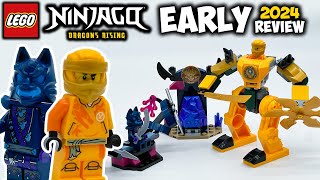 Arins Battle Mech EARLY 2024 Review  LEGO Ninjago Dragons Rising Set 71804 [upl. by Asia]