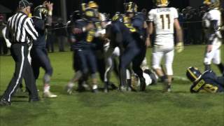 High School Football Whiteford vs ClimaxScotts [upl. by Akla465]