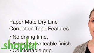 Paper Mate DryLine Grip Correction Film [upl. by Notsirk]