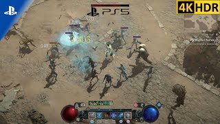 PS5 Diablo 4  10 Minutes Gameplay  Sorcerer  4K60 [upl. by Dimitri350]