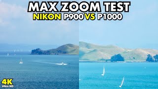 Nikon P900 vs P1000 Max Zoom Test  The Island [upl. by Eadnus]