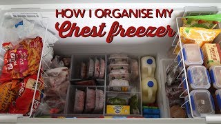 How I Organise My Chest Freezer  A Thousand Words [upl. by Klump150]