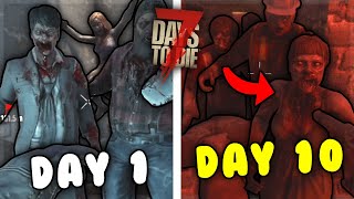 I Spent 10 Days in 7 Days To Die Horde Night Every Night Heres What Happened [upl. by Ahserb]