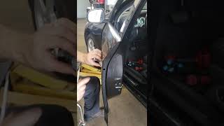 Volvo S60 20112016 Removing Drivers Door Handle For Lock Actuator Replacement [upl. by Mapes]