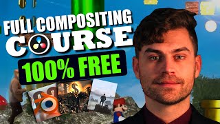 FREE 2 Hour Compositing Course For Beginners  Davinci Resolve FUSION [upl. by Derte]