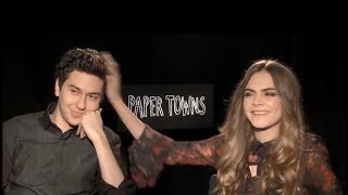 Cara Delevinge Cant Stop Flirting with Nat Wolff [upl. by Allista]