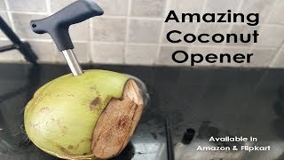 Coconut Opener  Amazing Tool [upl. by Azilef]