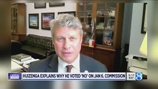 Huizenga explains why he voted no on Jan 6 commission [upl. by Iredale]