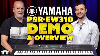 SERIOUS Beginner Keyboard  Yamaha PSREW310  DEMO and Overview [upl. by Dowd]