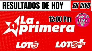 LOTERIA LA PRIMERA 12 DIA SORTEO EN VIVO DE HOY SABADO 22 DE FEBRERO DEL 2025 [upl. by Tamiko]