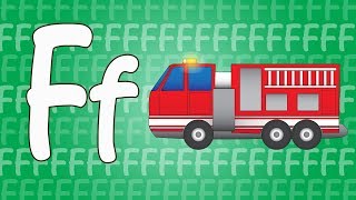 Letter F Song for Kids  Words that Start with F  Animals that Start with F [upl. by Diao]