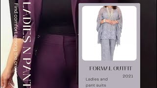 Wedding pant 👖👚suits for plus size women 💥💥 [upl. by Adiel130]