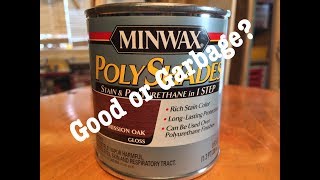 Minwax Polyshades Review [upl. by Obrien573]