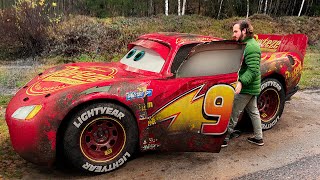 Lightning McQueen in Real Life Disney Cars Drift [upl. by Ailedroc]