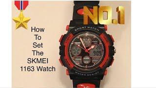 How to Set The SKMEI Digital Watch [upl. by Eul]