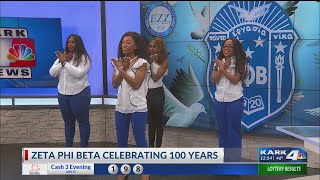 Zeta Phi Beta Sorority Inc Celebrates 100 Years [upl. by Shuping]