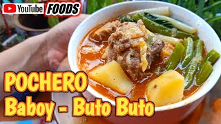 POCHERO BABOY  BUTO BUTO  Easy Pochero Recipe  How to Cook  HULA MO ULAM MO 1ST WINNER [upl. by Elleiram175]