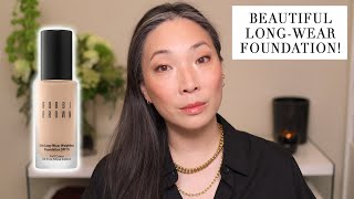 Bobbi Brown Skin Long Wear Weightless Foundation SPF 15 Full Day Wear Test  AD [upl. by Leonhard582]